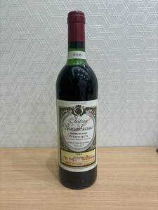【H-10554SR】Chateau MARGAUX 1983 ワイン 果実酒 12% 750ml シャトーローザンガシー フランス コレクション 赤ワイン 未開栓