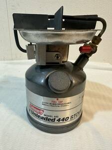 Coleman Unleaded 440 Stove コールマン アンレデッド ストーブ/シングルバーナー/USA/米国製 中古現状品