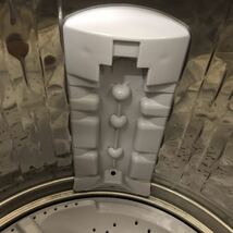 9kg 洗濯機 2021年製 SHARP 全自動洗濯機 ES-KSV9F-N 穴なしサイクロン洗浄 P＆Gレノア共同開発 香りプラスコース搭載 シャープ _画像8