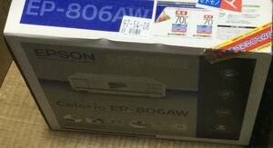 送料込　【新品未使用】EP-806AW EPSON カラリオ　プリンター インクジェット複合機 