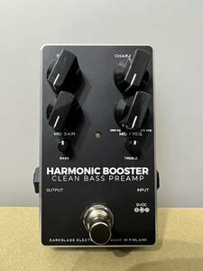 Darkglass Electronics ダークグラス Harmonic Booster 2.0 ベース用プリアンプ　ブースター　定価33800円