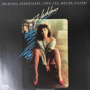 43269* beautiful record Irene Cara / FLASHDANCE * lyric sheet solid with belt 