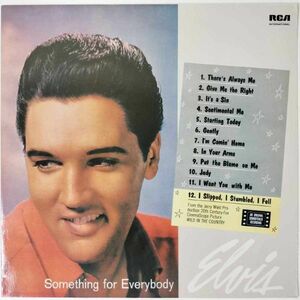 43750★盤未使用に近い【ドイツ盤】 Elvis Presley / SOMETHING FOR EVERYBODY