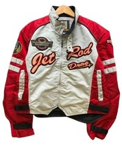 r2_2349 YAMAHA Jet-Rod Jacket ヤマハ ジェットロッドジャケット 中生地メッシュ ナイロン100% ライダーズ レーシング メンズ L_画像1