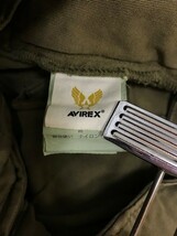 r2_2269 AVIREX アヴィレックス ミリタリー カーゴパンツ カーキ ロング 9ポケット メンズ L_画像5