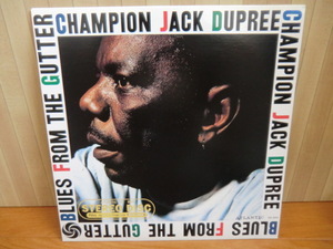BLUES・ブルース　LP：JACK　DUPREE「CHAMPION」