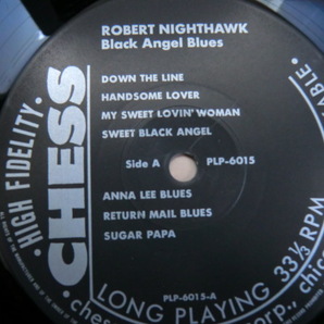 BLUES・ブルース LP：ROBERT NIGHTHAWK「BLACK ANGEL BLUES」の画像3
