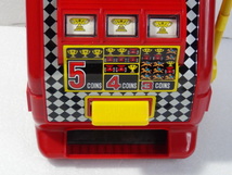 再値下 DIAMOND TALKING SLOT MACHINE ヨネザワ ダイヤモンド トーキング スロットマシーン 声が出る 日本製 おもちゃ 箱・説明書付_画像5