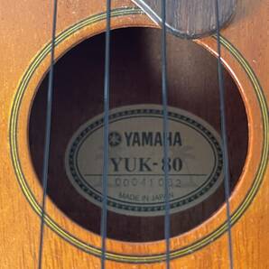 ヤマハ ウクレレ YUK-80 YAMAHA ソフトケース付き 定価28000円 B1の画像5