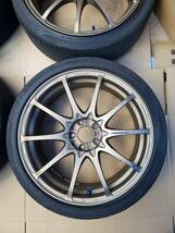 RAYS レイズ ボルクレーシング CE28NF ブロンズ 18インチ 7.5J ＋50 PCD100 5穴 4本セット 215/40r18_画像5