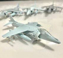 攻撃機コレクション AV-8B ハリアーⅡ 4機 1/144 F-toys エフトイズ 組立済_画像7