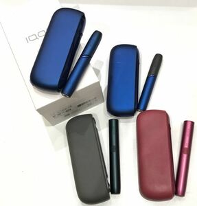 θ【通電確認済み/電子タバコ4点まとめ】フィリップモリス IQOS/アイコス 3デュオ ILUMA/イルマ 喫煙グッズ 煙草 たばこ 本体のみ θ-579D