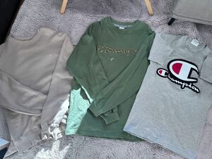 チャンピョン　トレーナー +ロンT+Tシャツ　3点セット