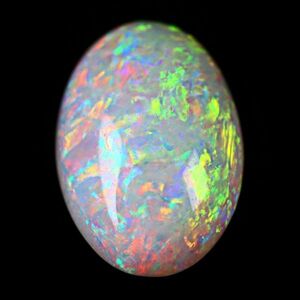 2.565ct 天然ホワイトオパール オーストラリア 遊色抜群 最高品質〔Australia White opal 宝石 jewelry ナチュラル natural 裸石 loose 〕