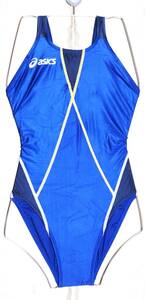 未使用品 アシックス　競泳水着　スプラッシャーS ホールドカット（ハイレグ）　Fina承認　ALS348　Oサイズ　