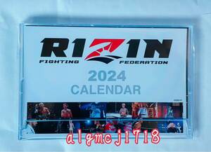 ★非売品★『RIZIN 2024年 卓上カレンダー』■平本蓮 鈴木千裕 朝倉未来 朝倉海 斎藤裕 フアン・アーチュレッタ クレベル サトシ45