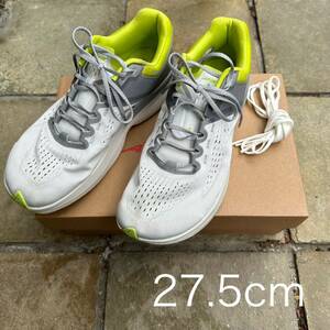 [中古] 使用100km Altra Vanish Tempo Gray/Lime メンズ US9.5 アルトラ バニッシュテンポ ヴァニッシュ ロード EGO PRO スリムシェイプ