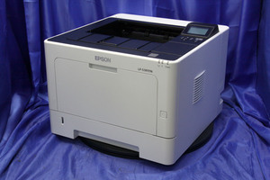 ◆現行機種/カウンター少73枚◆ EPSON/エプソン A4対応モノクロレーザープリンター ★LP-S380DN★ 48797Y