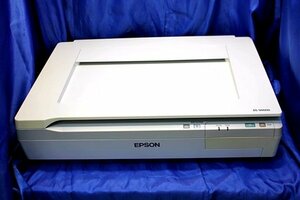 ★動作OK/スキャン枚数なんと1枚!!★ EPSON/エプソン A3対応 フラットベット ドキュメントカラースキャナー ★DS-50000/USB★ 48677Y