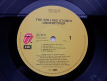 The Rolling Stones(ローリング・ストーンズ)「Undercover(アンダー・カバー)」LP/Rolling Stones Records(ESS-91070)_画像2