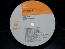 Sadao Watanabe「Songbook」LP（12インチ）/CBS/Sony(SOPL-38-XJ)/ジャズ_画像2