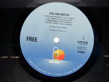 【UK盤】Free「Fire And Water」LP（12インチ）/Island Records(ILPS 9120)/洋楽ロック_画像3