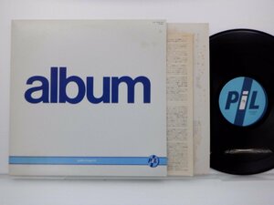 Public Image Limited(パブリック・イメージ・リミテッド)「Album」LP（12インチ）/Columbia(YX-7376-AX)/洋楽ロック