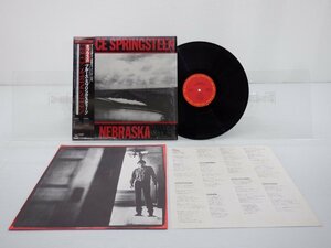 Bruce Springsteen「Nebraska」LP（12インチ）/CBS/Sony(25AP 2440)/洋楽ロック