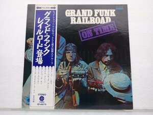 Grand Funk Railroad(グランド・ファンク・レイルロード)「On Time」LP（12インチ）/Capitol Records(CP-8870)/洋楽ロック