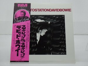 【サイン付き】David Bowie(デヴィッド・ボウイ)「Station To Station(ステイション・トゥ・ステイション)」LP/RCA Records(RVP-6027)