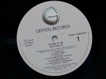【帯付】Whitesnake(ホワイトスネイク)「Slide It In(スライド・イット・イン)」LP（12インチ）/Geffen Records(25AP 2680)/ロック_画像2