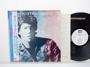 【見本盤/帯付】George Thorogood & The Destroyers「Maverick」LP（12インチ）/EMI America(EYS-81707)/洋楽ロック