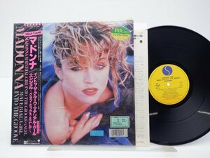 【レンタル落ち/帯付】Madonna「Material Girl Angel And Into The Groove」LP（12インチ）/Sire(P-5199)/Pop