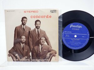 The Modern Jazz Quartet「Concorde」EP（7インチ）/Prestige(SMJ-2)/ジャズ