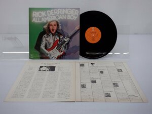 Rick Derringer(リック・デリンジャー)「All American Boy」LP（12インチ）/Epic(ECPL-107)/洋楽ロック