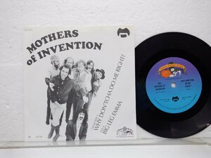 The Mothers Of Invention /The Mothers「Why Don't You Do Me Right」EP（7インチ）/Barking Pumpkin Records(BPR 1221)/洋楽ロック