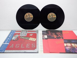 Eagles(イーグルス)「Eagles Live」LP（12インチ）/Asylum Records(P-5589/90Y)/ロック