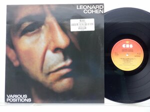 Leonard Cohen「Various Positions」LP（12インチ）/Columbia(CBS 26222)/洋楽ロック