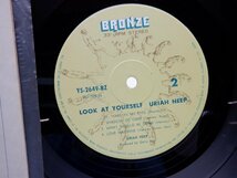 【国内盤】Uriah Heep(ユーライア・ヒープ)「Look At Yourself(対自核)」LP（12インチ）/Bronze(YS-2649-BZ)/ロック_画像2