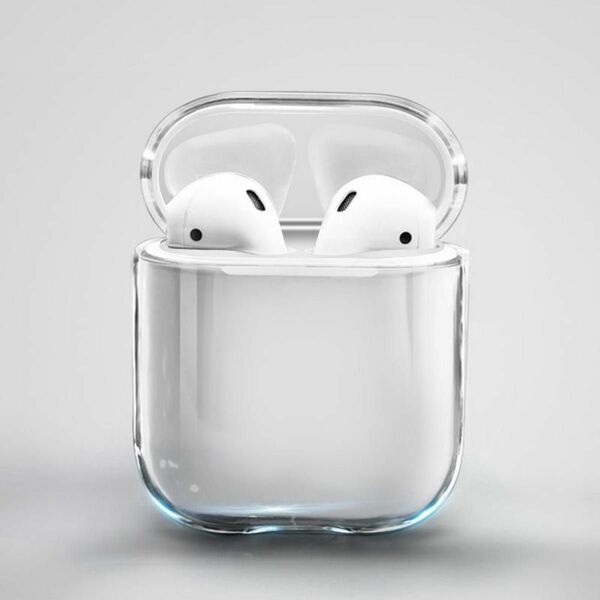 新品 Airpods 第2世代 第1世代 TPU ソフトクレアケース 全面保護 ワイヤレス充電対応