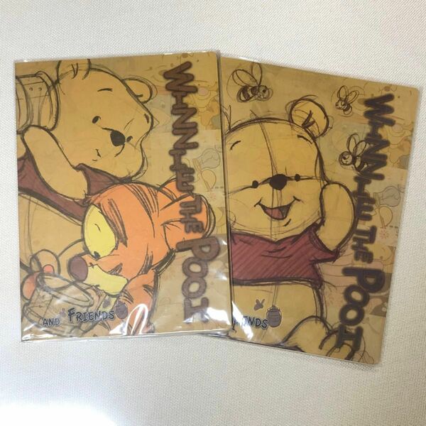 WINNIE THE POOH AND FRIENDS プーさん A4ノート