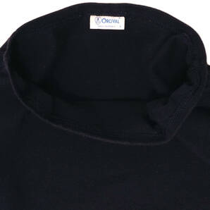 ORCIVAL Cotton Lourd Boat Neck フレンチバスクシャツ 4 オーチバル オーシバル フランス製 無地 ボートネック 長袖 Tシャツ Teeの画像3