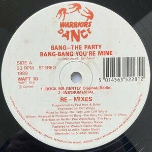 Bang-The Party / Bang-Bang You're Mine (Re-mixes) ■Larry Levan play/ 高橋透 play/ Body & Soul /「超ハウス・ディスク・ガイド」掲載