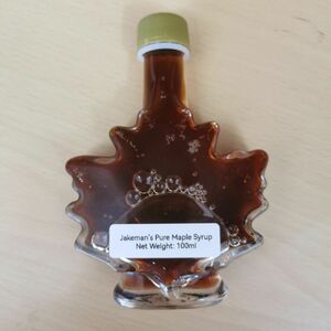 jakeman's pure maple syrup 100ml ジェイクマンズ メープルシロップ カナダ おみやげ お土産