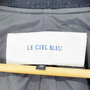 【１円スタート】Ha11 LE CIEL BLEU ルシェルブルー ブルゾンジャケット ウールジャケット カジュアルジャケット レディース 女性服 M相当の画像6