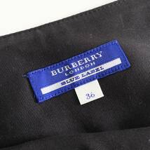 【I円スタ】Ca19 BURBERRY LONDON BLUE LABEL バーバリー ブルーレーベル チェックスカート フレアスカート S相当 膝丈 レディース 女性用_画像5