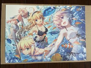 Fate/Grand Order オリジナルポスター複製原画 週刊少年マガジン プレゼント品 FGO