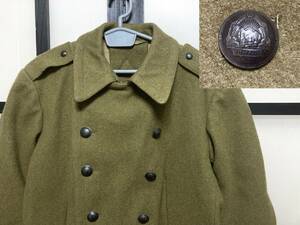 1977年 ルーマニア軍 ウール コート / 70s 70年代 Rumania Army Wool Coat ジャケット Pコート ピーコート ミリタリー military