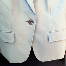 BURBERRY バーバリー ロンドン パンツ スーツ セットアップ ジャケット ベージュ クリーム レディース 40 入学式 卒業式_画像4