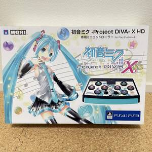 HORI ホリ PS4-061 本体 初音ミク -Project DIVA- X HD専用ミニコントローラー for Play Station 4 美品